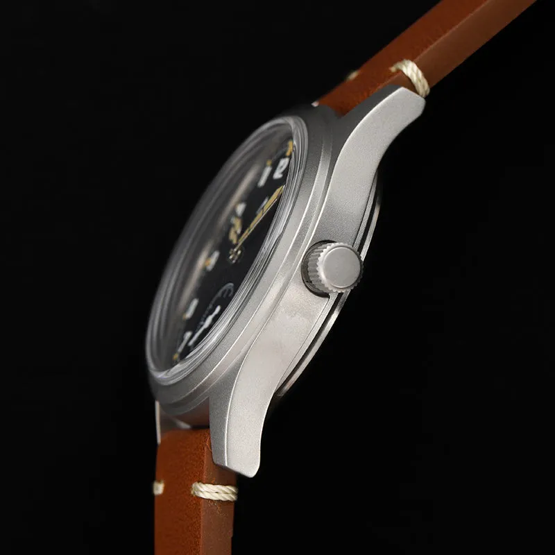 Militado 36mm D12 Sapphire Crystal Quartz Field Watch