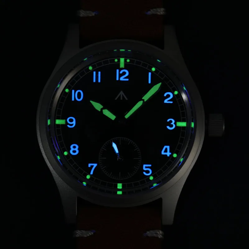 Militado 36mm D12 Sapphire Crystal Quartz Field Watch