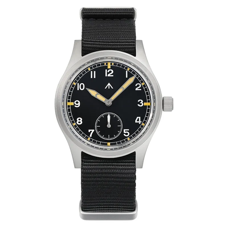 Militado 36mm D12 Sapphire Crystal Quartz Field Watch