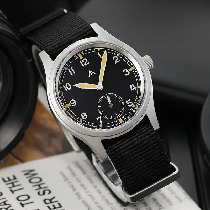 Militado 36mm D12 Sapphire Crystal Quartz Field Watch
