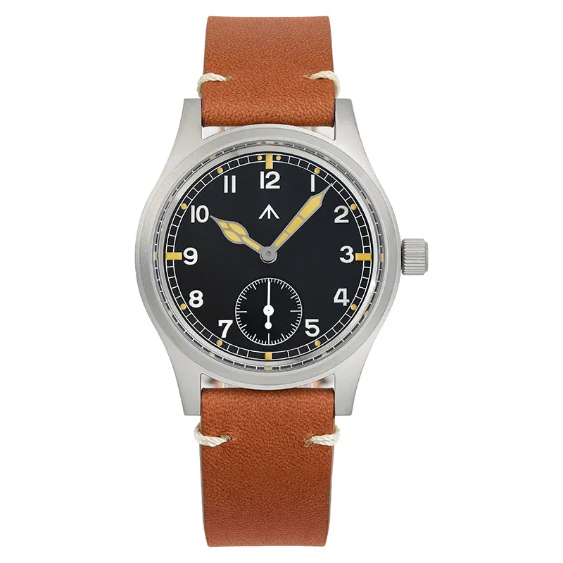 Militado 36mm D12 Sapphire Crystal Quartz Field Watch