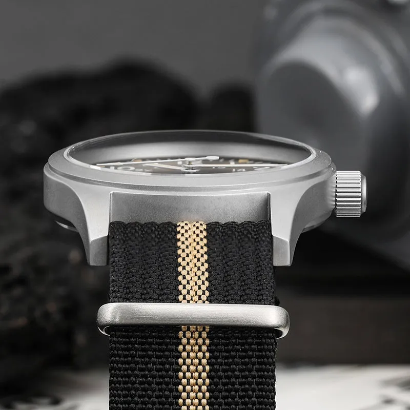 Militado Sapphire Crystal 38mm Field Watch ML05