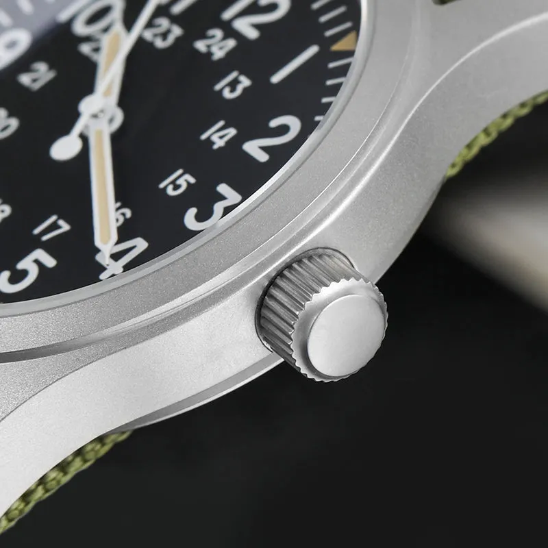 Militado Sapphire Crystal 38mm Field Watch ML05