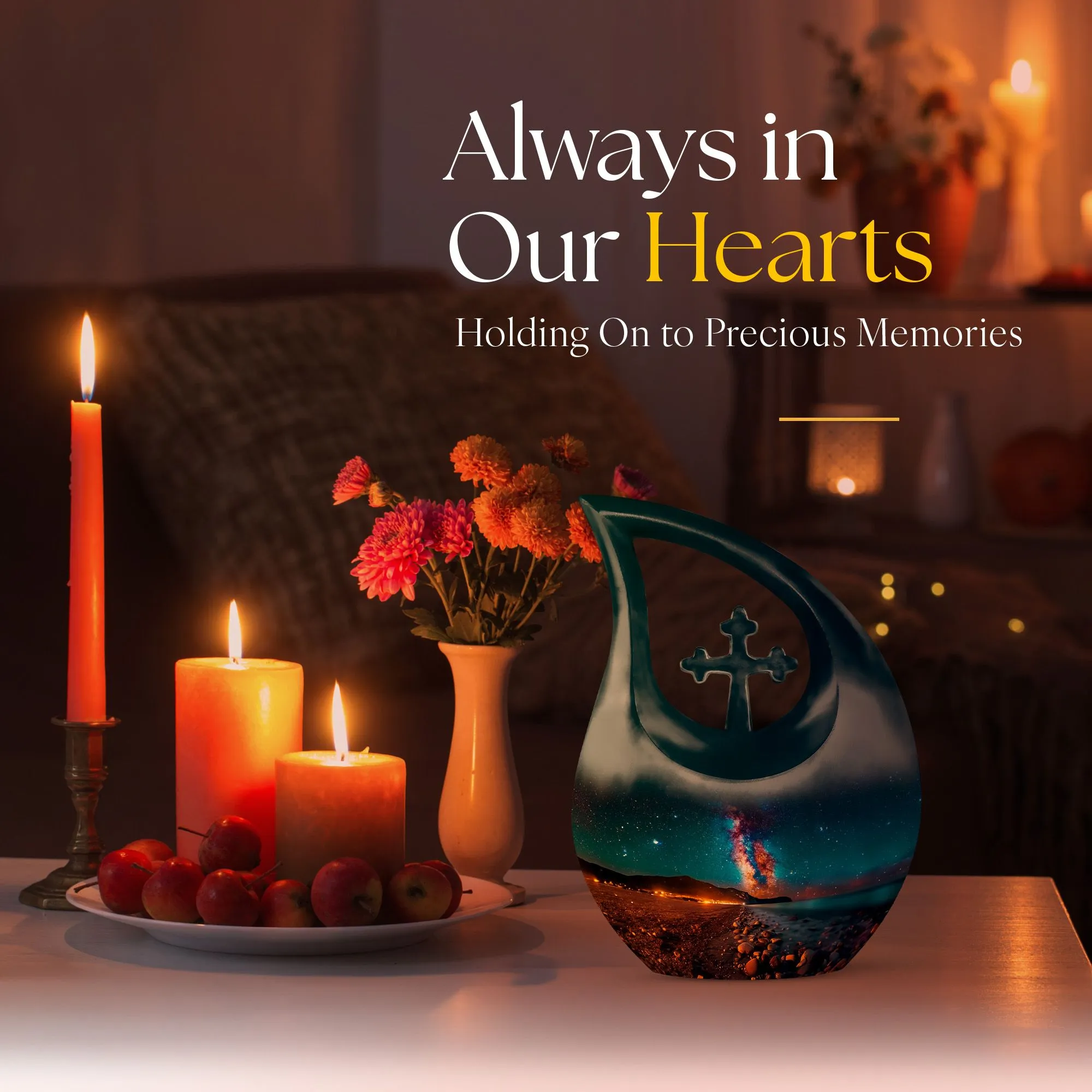 Milkyway Custom Urn for Cherished Memorials Urn For Ashes