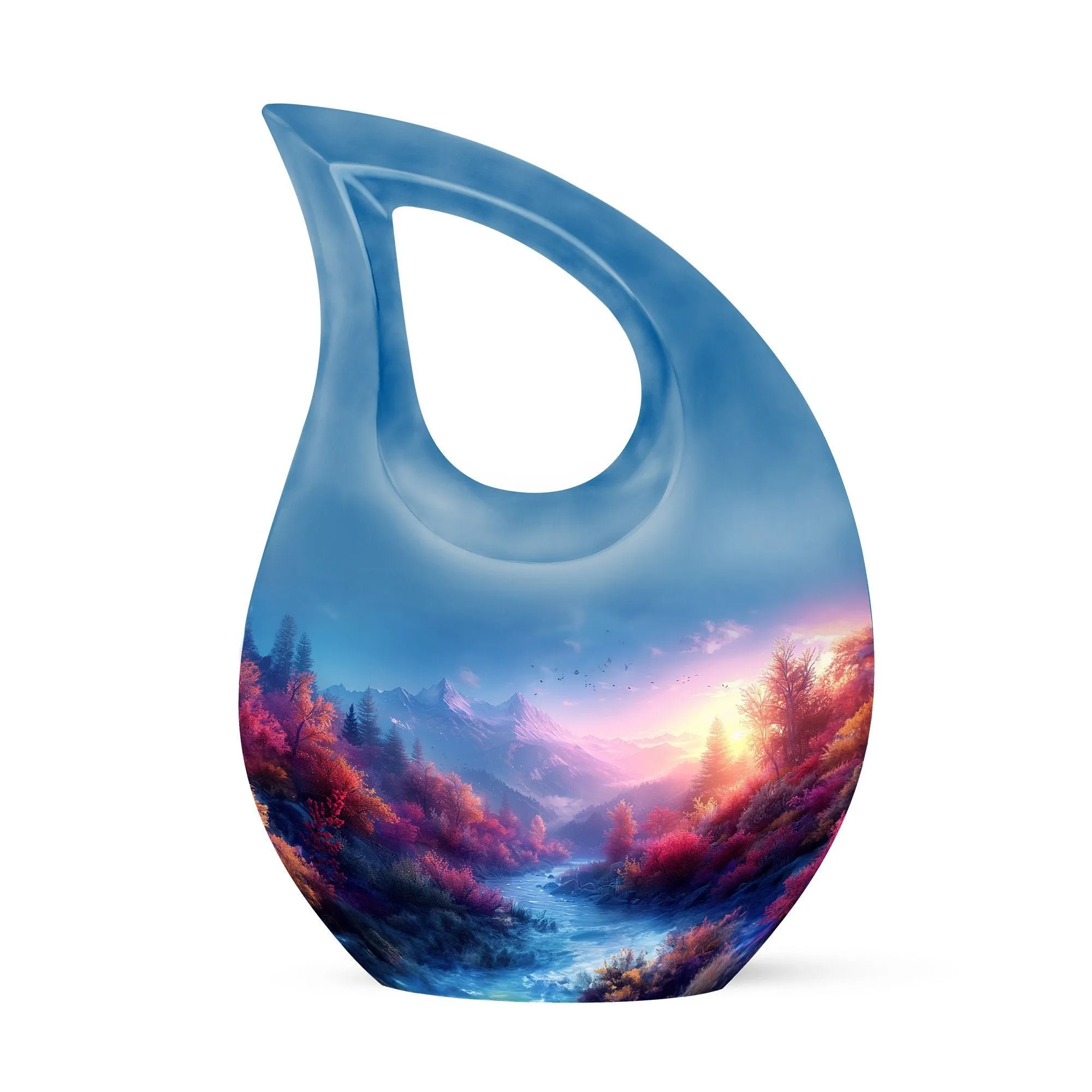 Mini Memorial Mountain Urn for Cherished Moments
