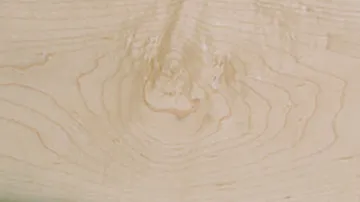 Mountain Lake Wooden Cremation Urn