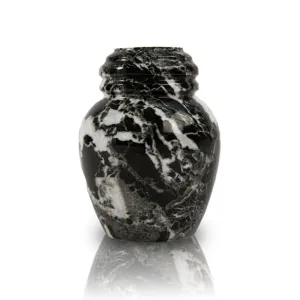 Noire Marble Keepsake Urn