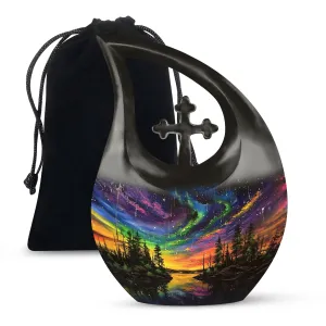 Northern Lights Tribute: Unique Custom Urns For Cherished Ashes