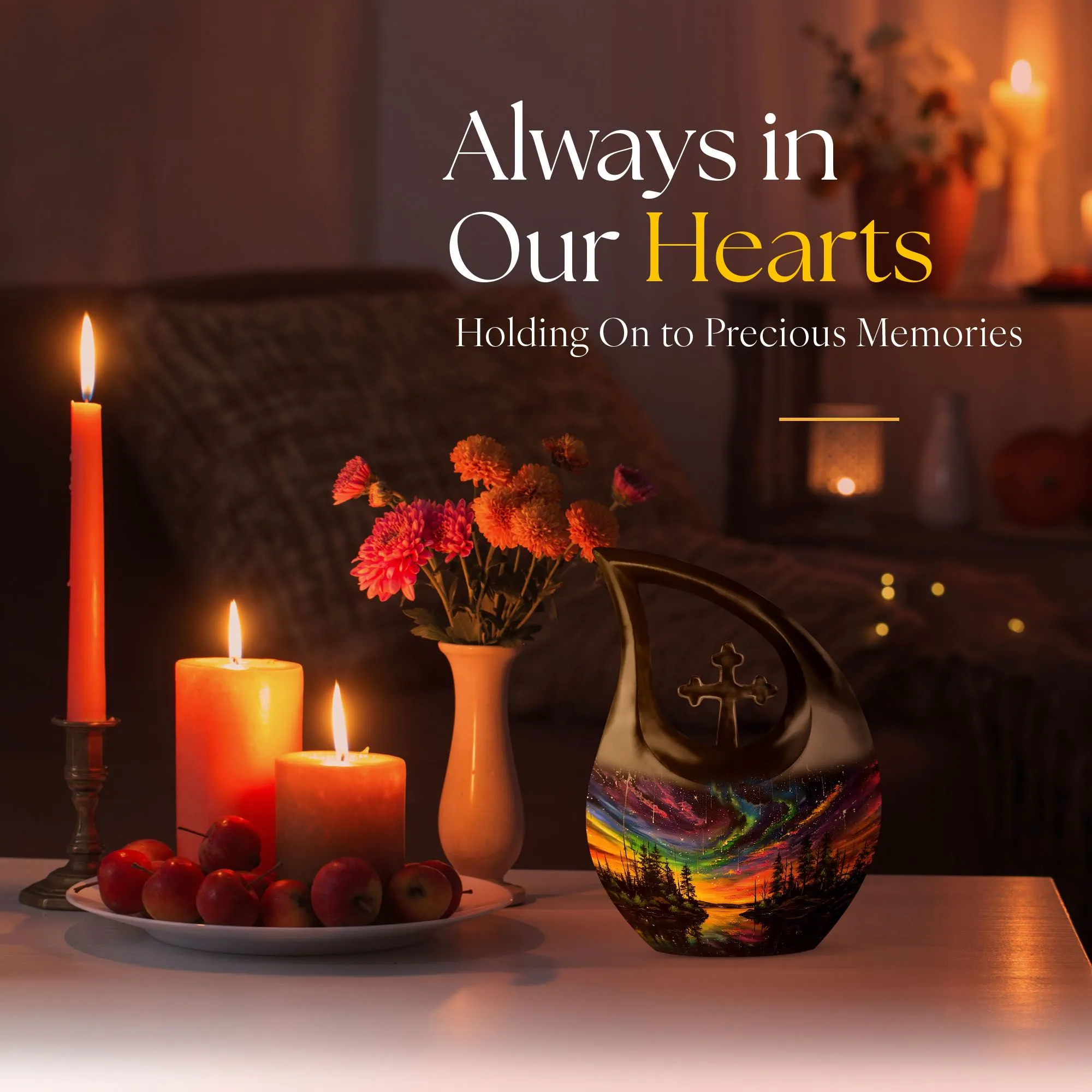 Northern Lights Tribute: Unique Custom Urns For Cherished Ashes