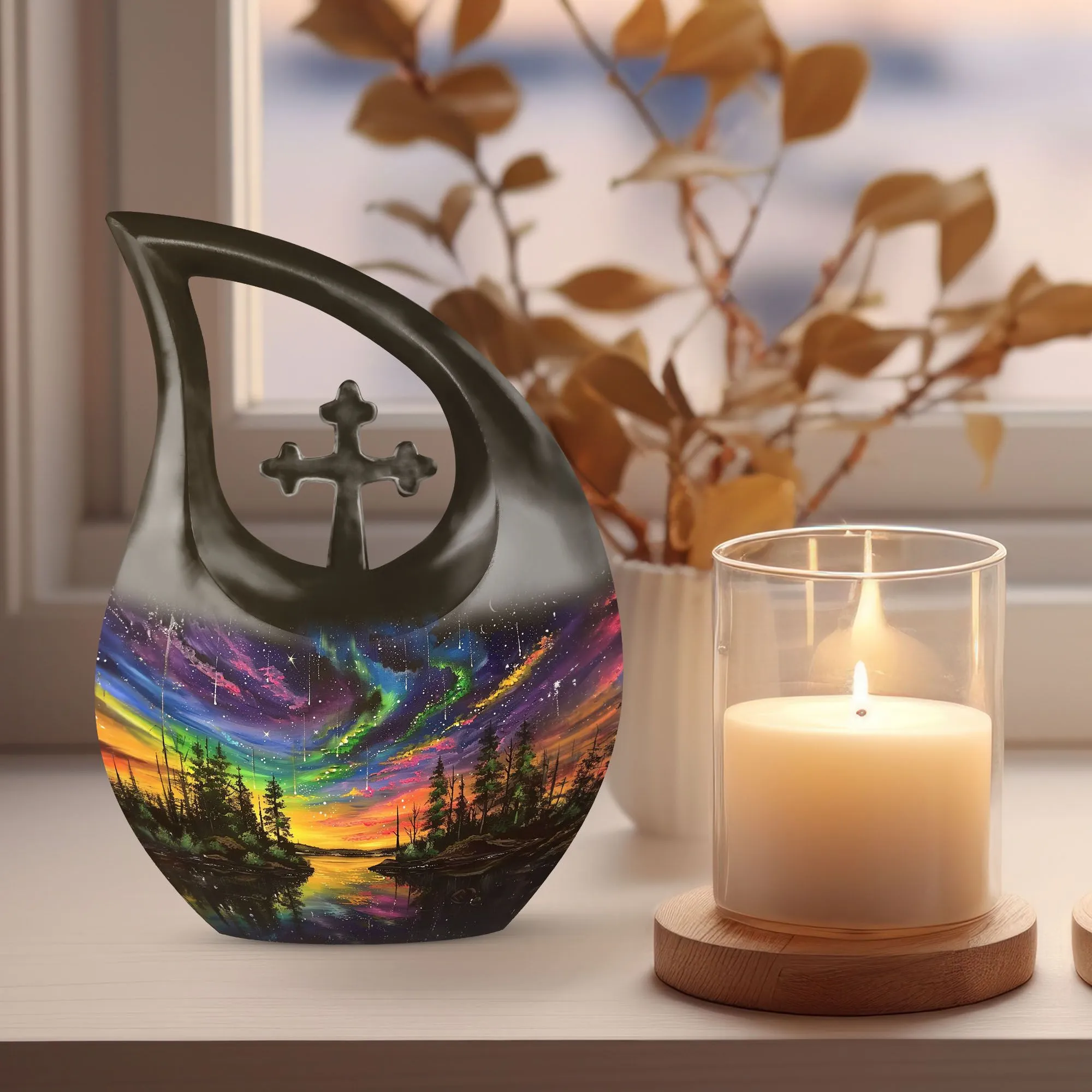 Northern Lights Tribute: Unique Custom Urns For Cherished Ashes