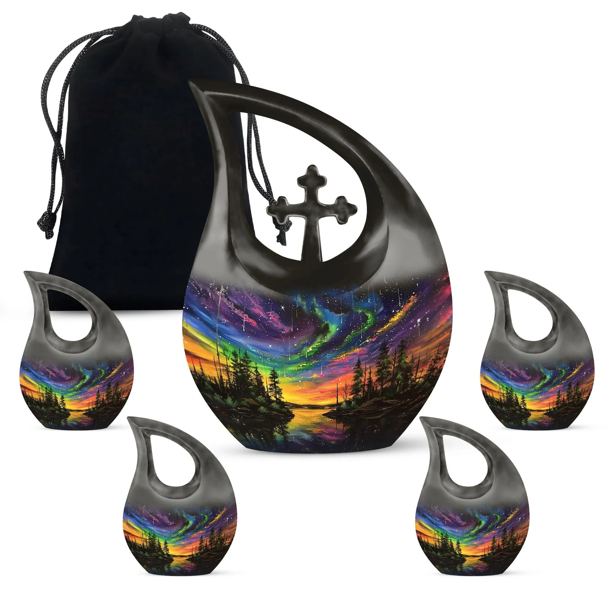 Northern Lights Tribute: Unique Custom Urns For Cherished Ashes