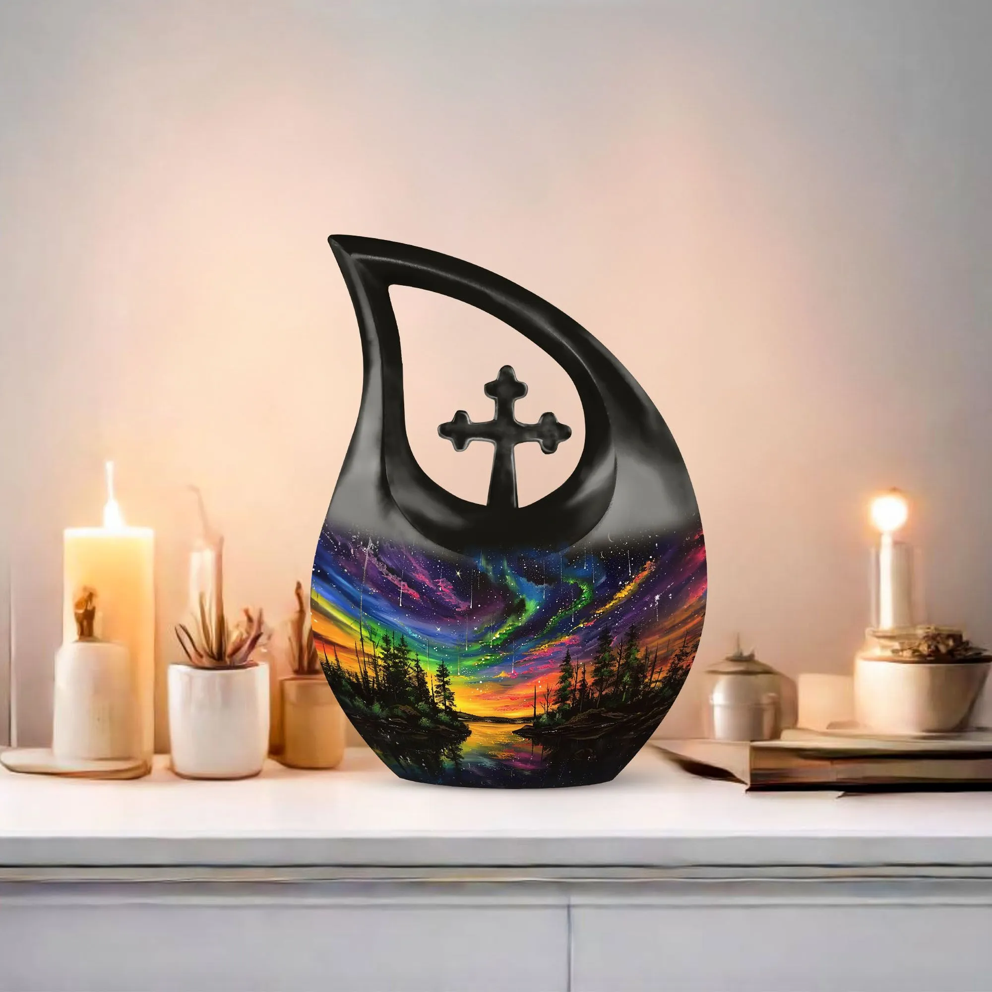 Northern Lights Tribute: Unique Custom Urns For Cherished Ashes