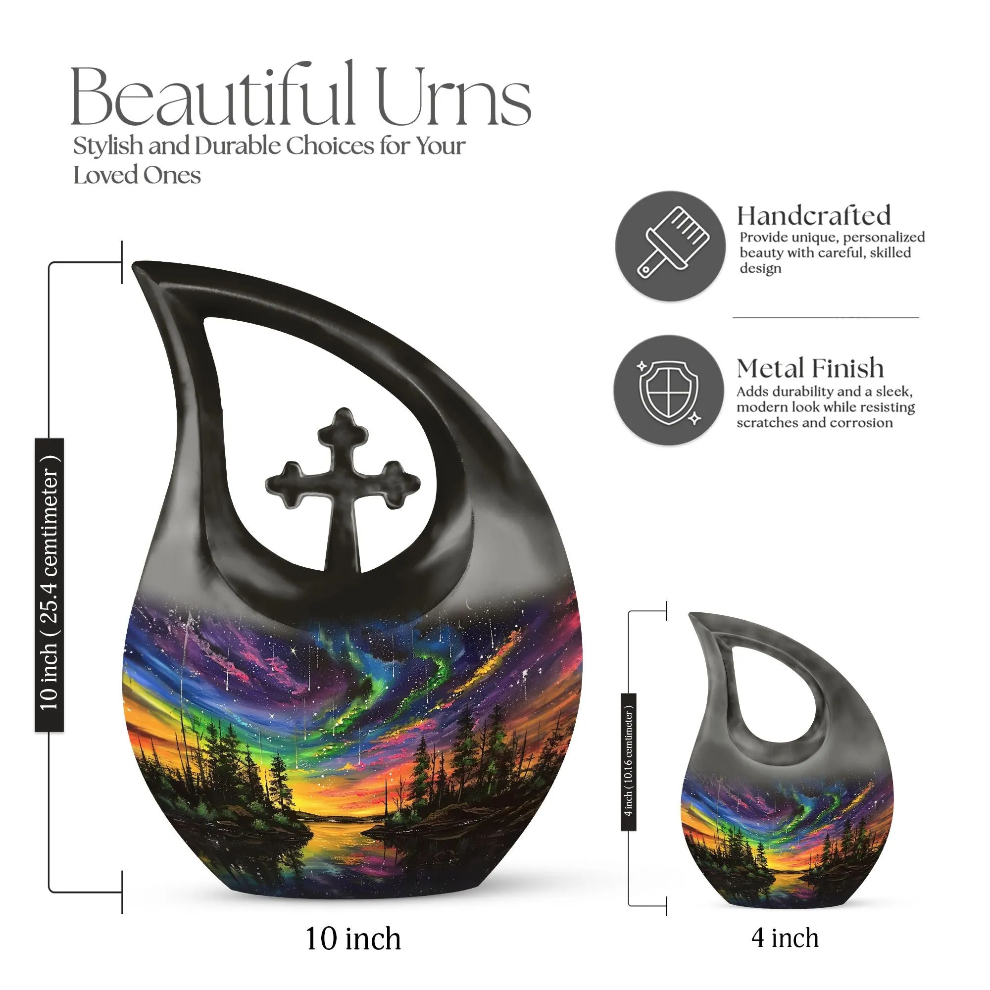 Northern Lights Tribute: Unique Custom Urns For Cherished Ashes