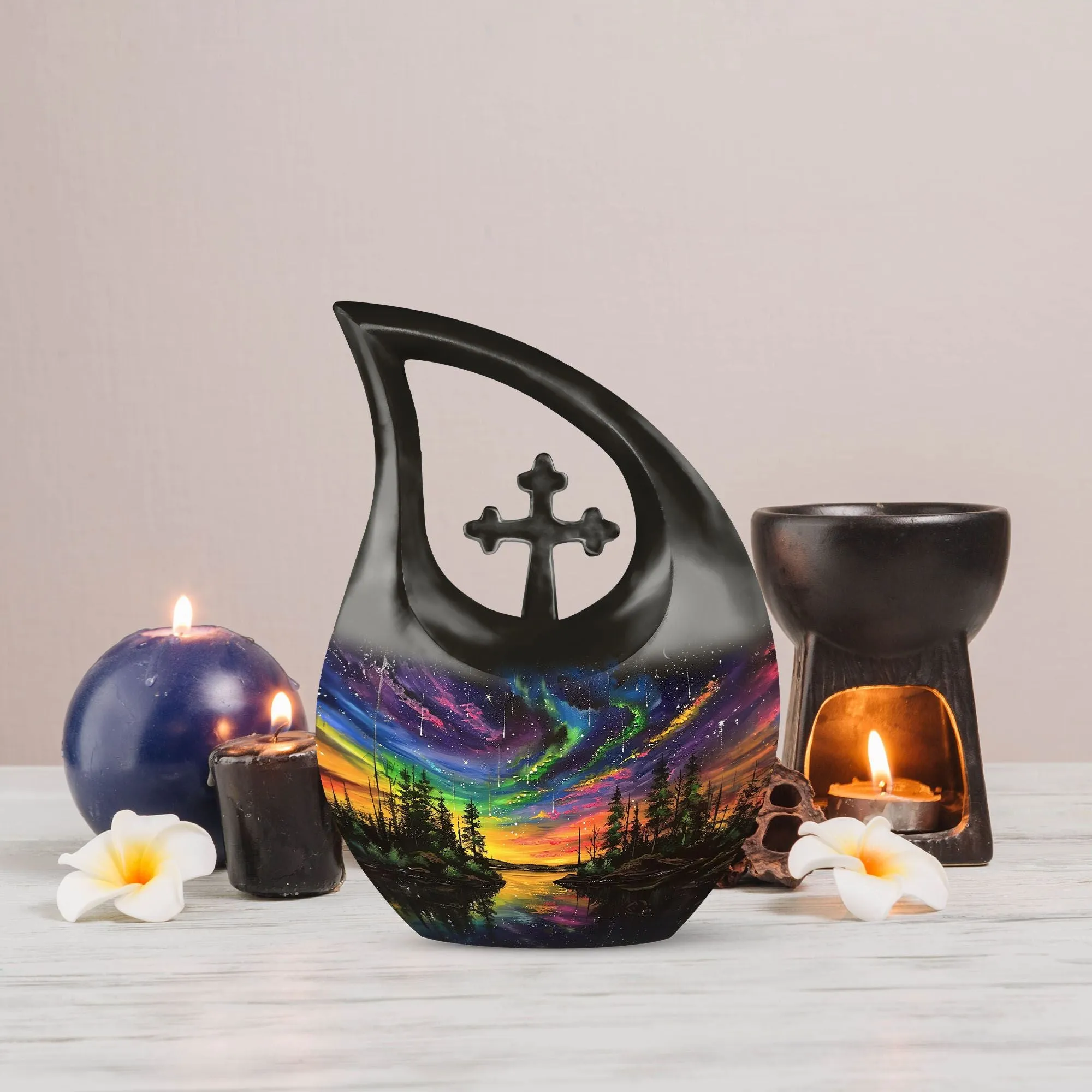 Northern Lights Tribute: Unique Custom Urns For Cherished Ashes
