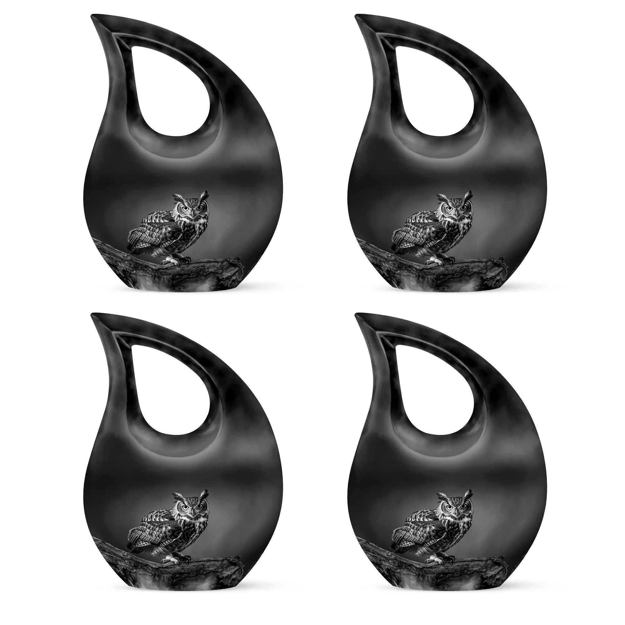 Owl Urn :  Memorial Cremation Urn For Ashes