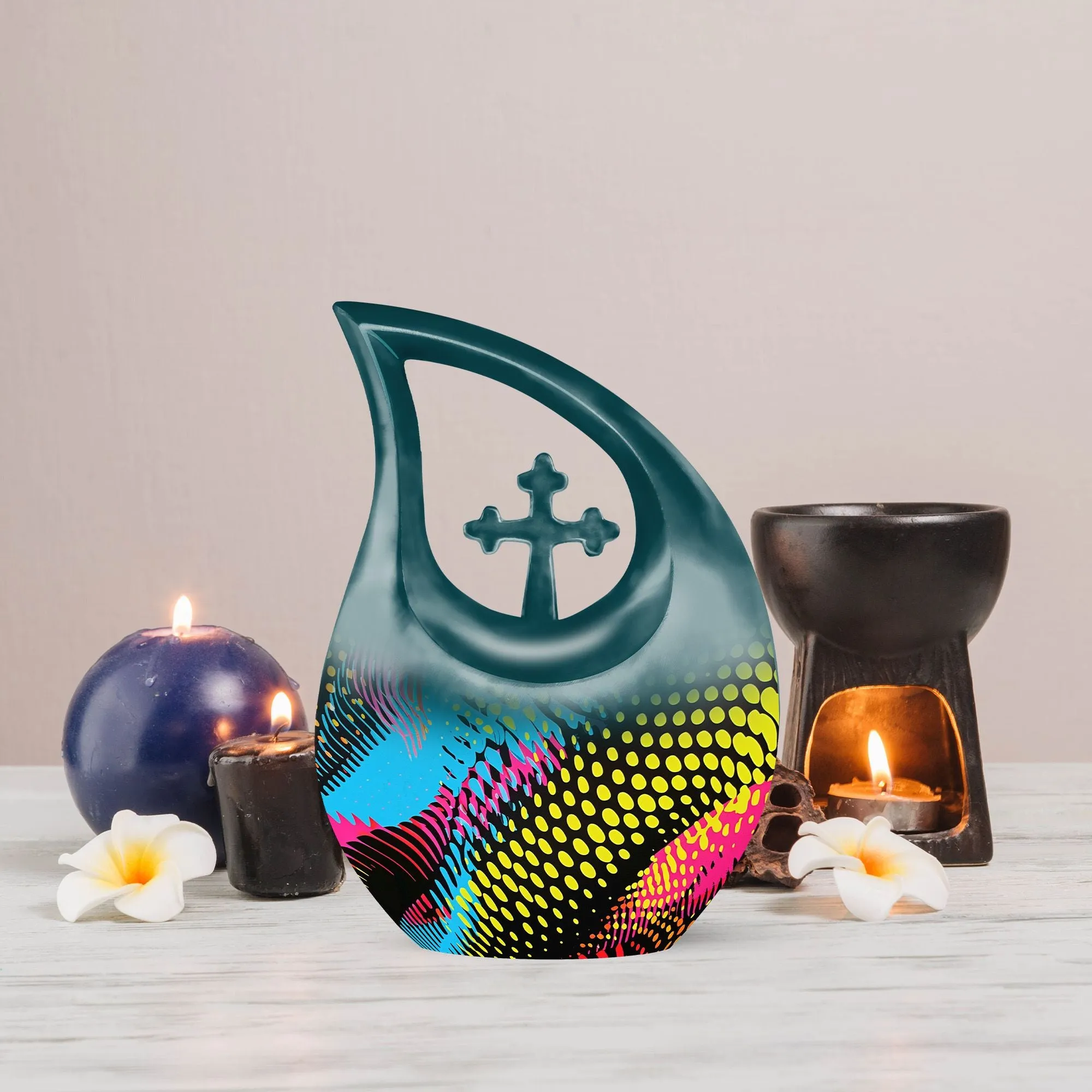 Pattern Urn - Entrust Best Urn for Ashes for Lasting Memories