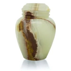 Peaceful Balance Marble Cremation Urn in Extra Small