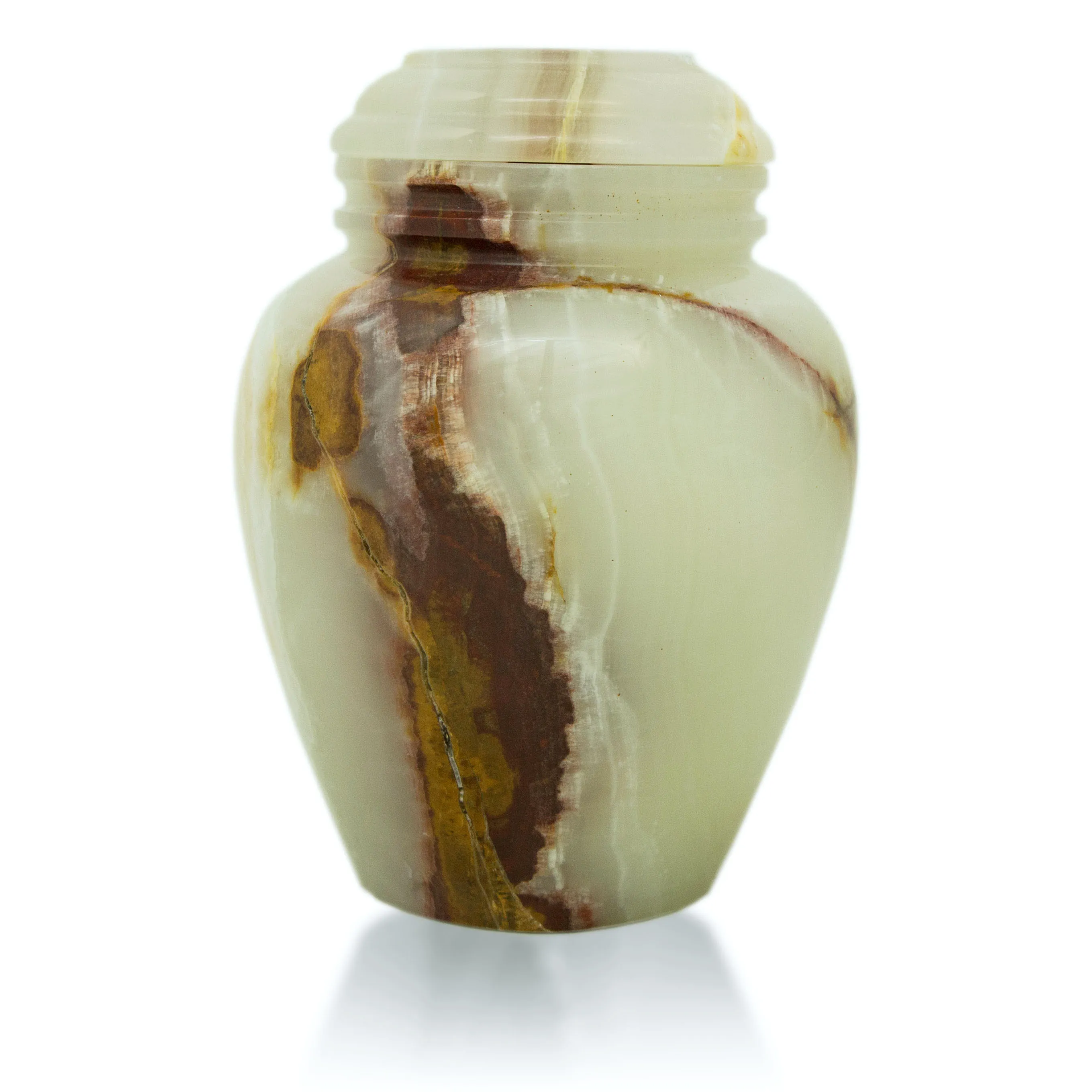 Peaceful Balance Marble Cremation Urn in Extra Small