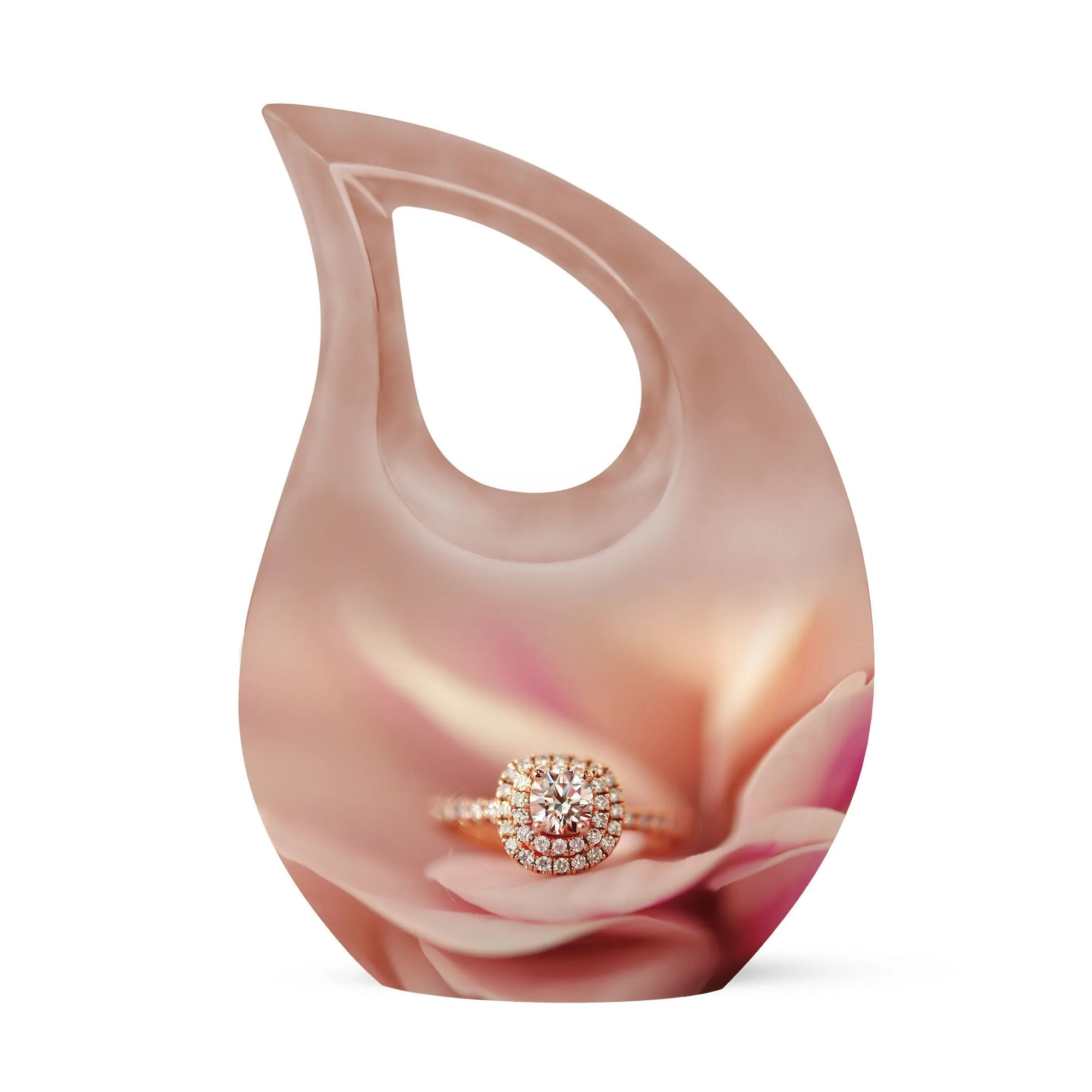 Personalized Ring Urn for Mom - A Memorable Rest to Cherish