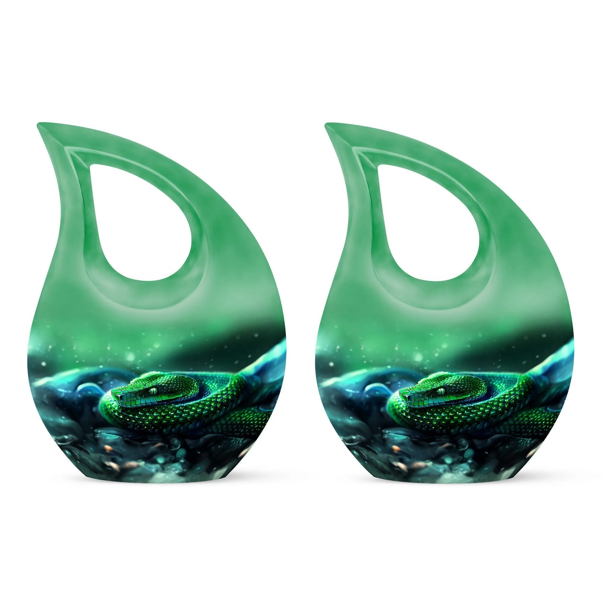 Personalized Snake Urn & Custom Mom Urn for Restful Containment
