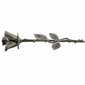 Pewter Rose Keepsake Cremation Urn