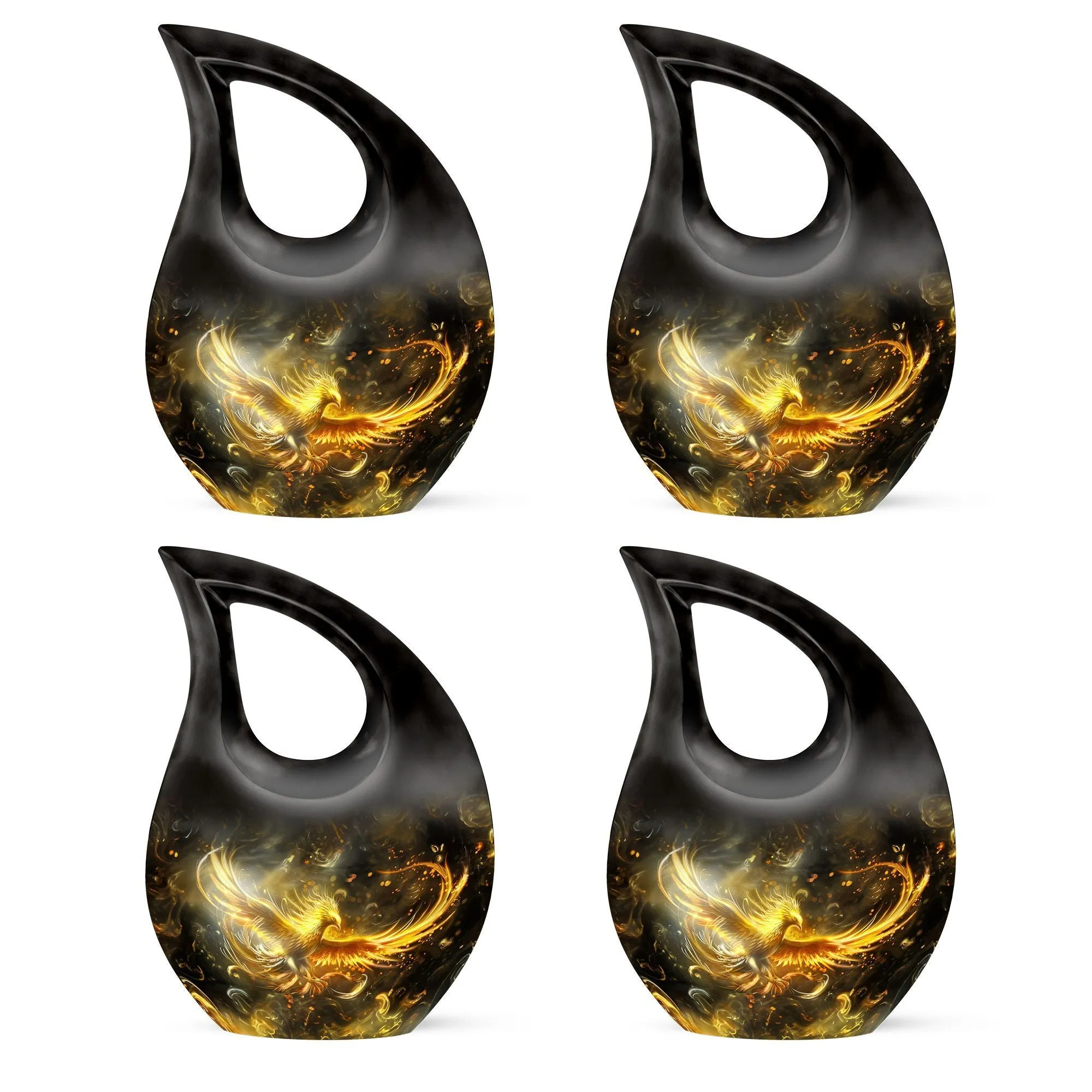 Phoenix Ascendancy - Enduring Custom Memorial Urn for Human Ashes