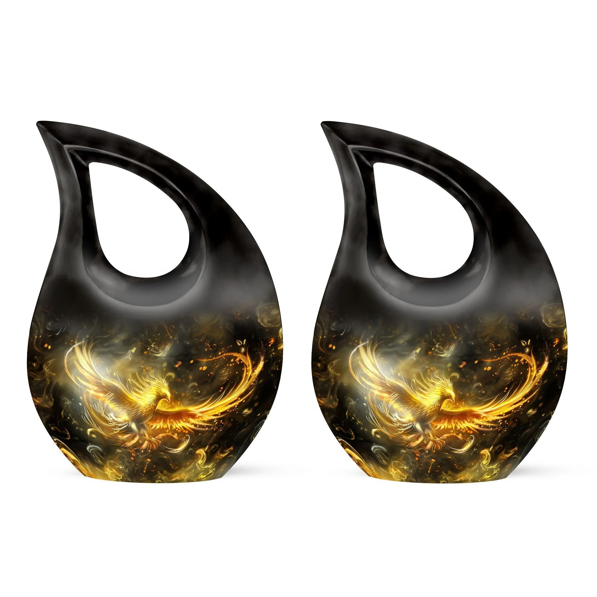 Phoenix Ascendancy - Enduring Custom Memorial Urn for Human Ashes