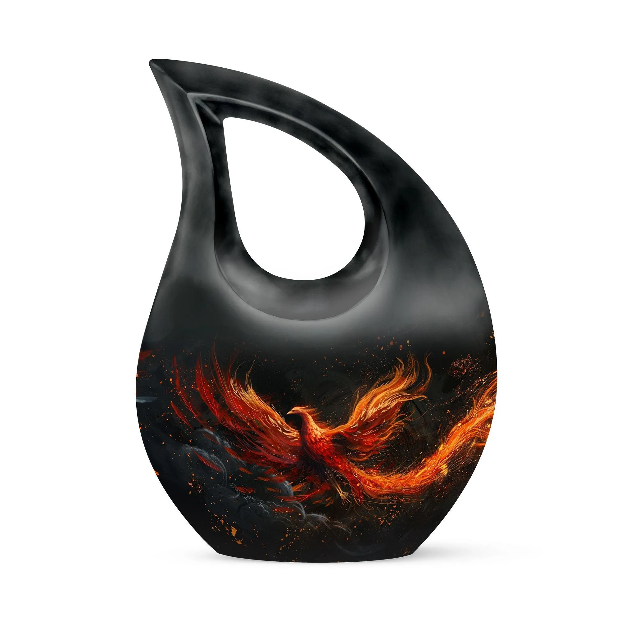 Phoenix Rise - Mini Memorial Urn for Loved Ones' Last Rest