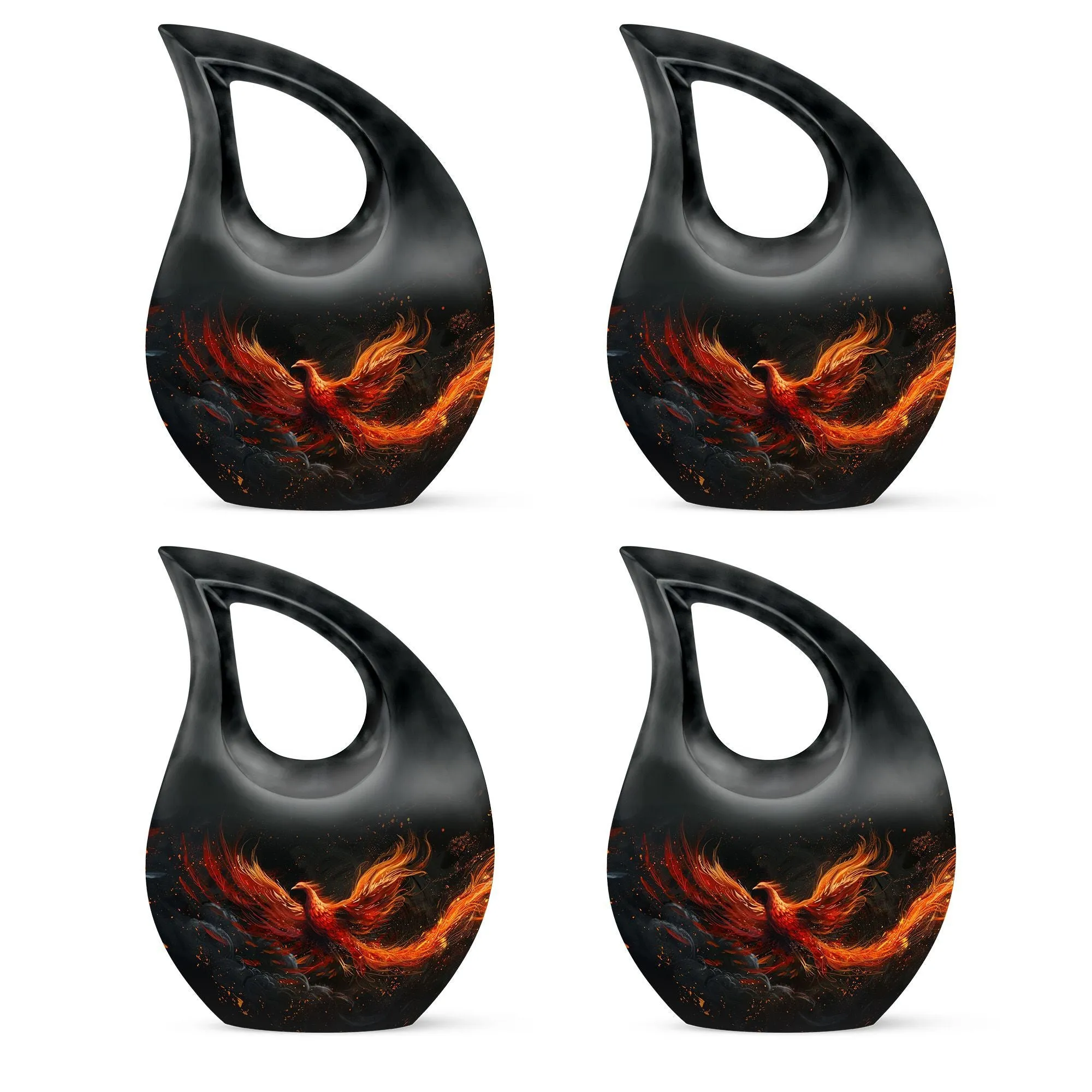 Phoenix Rise - Mini Memorial Urn for Loved Ones' Last Rest
