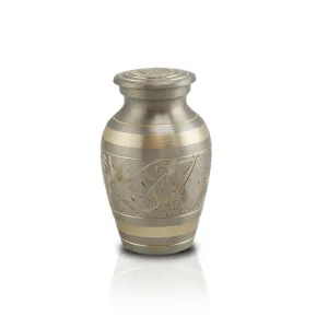 Platinum Cremation Keepsake Urn
