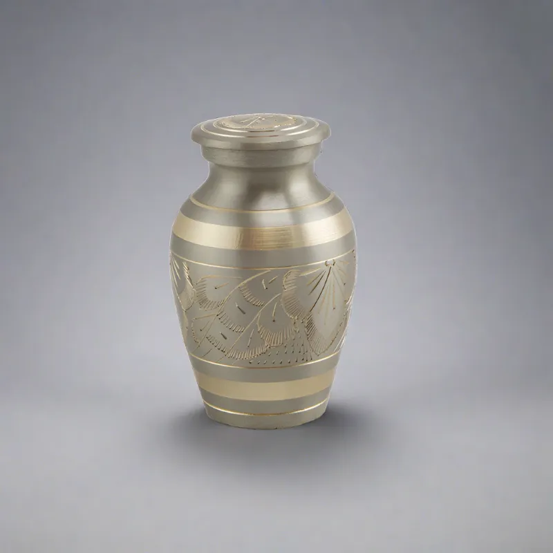 Platinum Cremation Keepsake Urn
