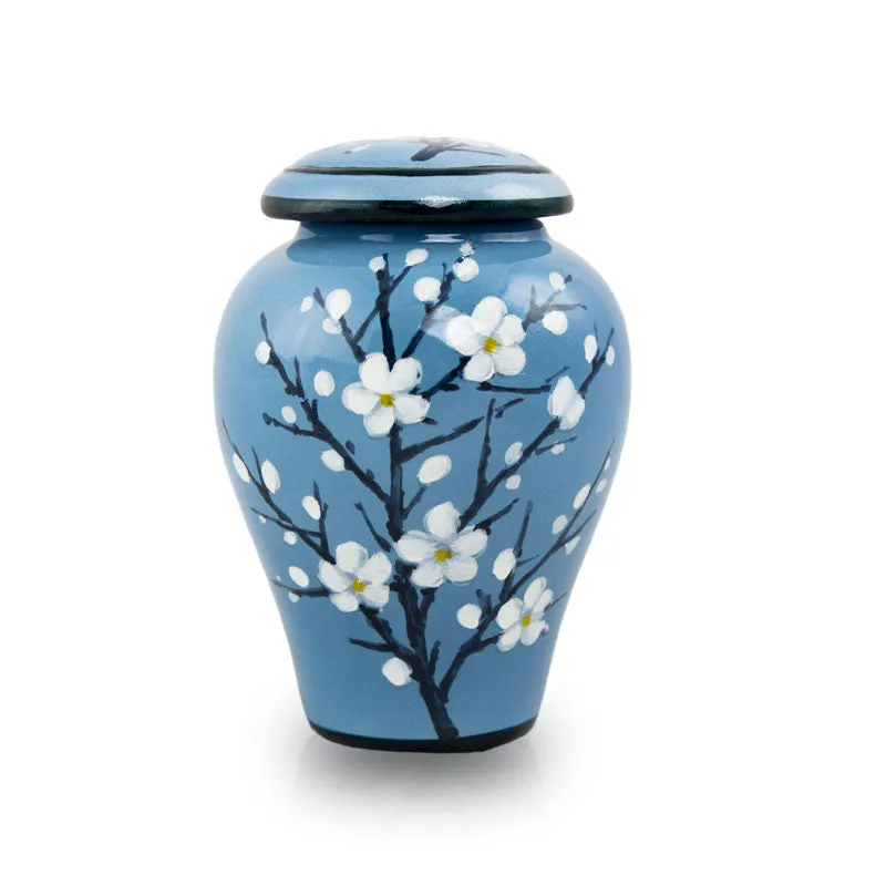 Plum Blossom Cremation Keepsake Urn