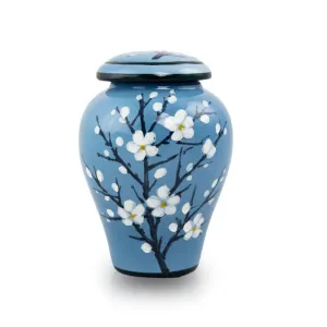 Plum Blossom Cremation Keepsake Urn