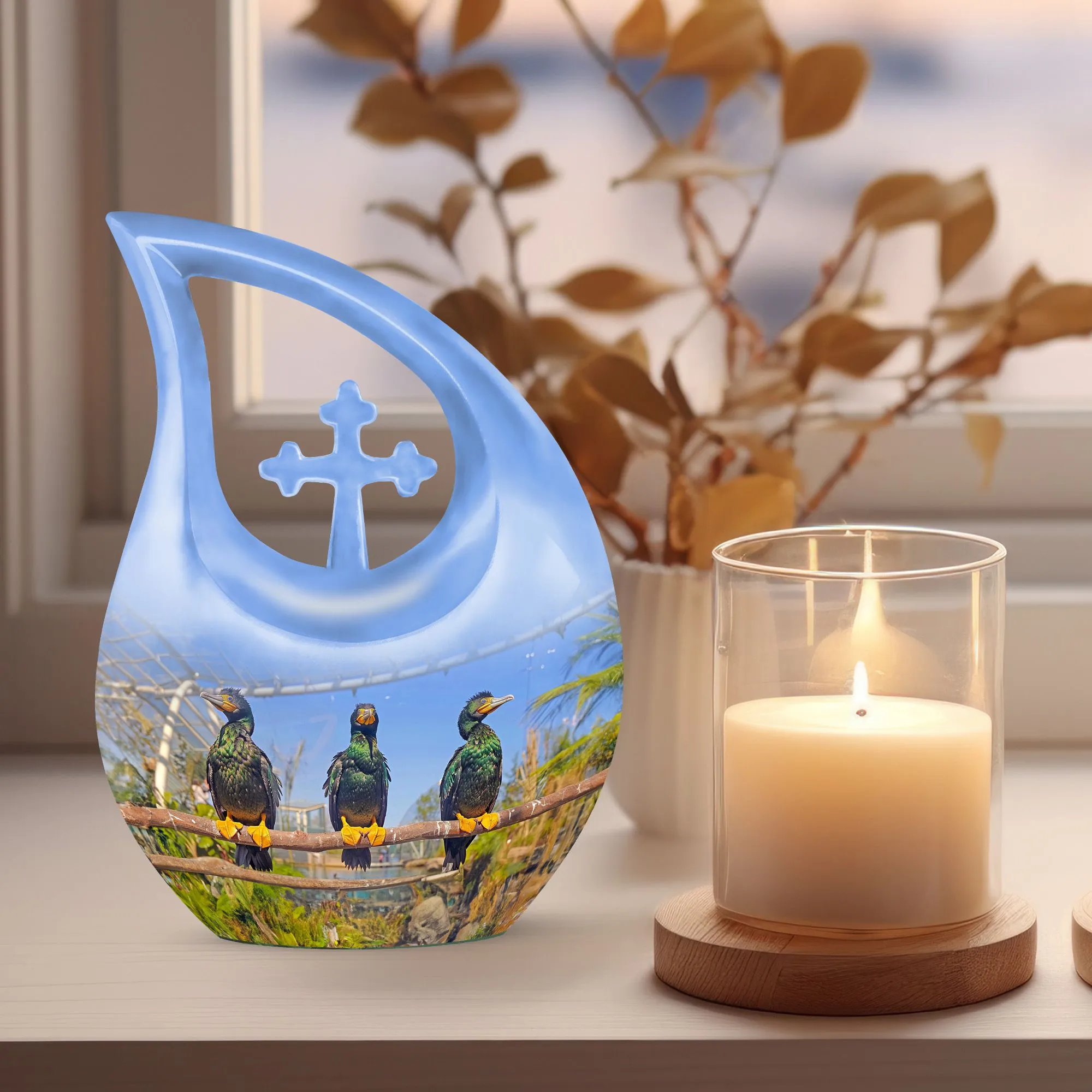 Puffin Bird Urn - Exquisite Memorial Urn for Eternal Remembrance