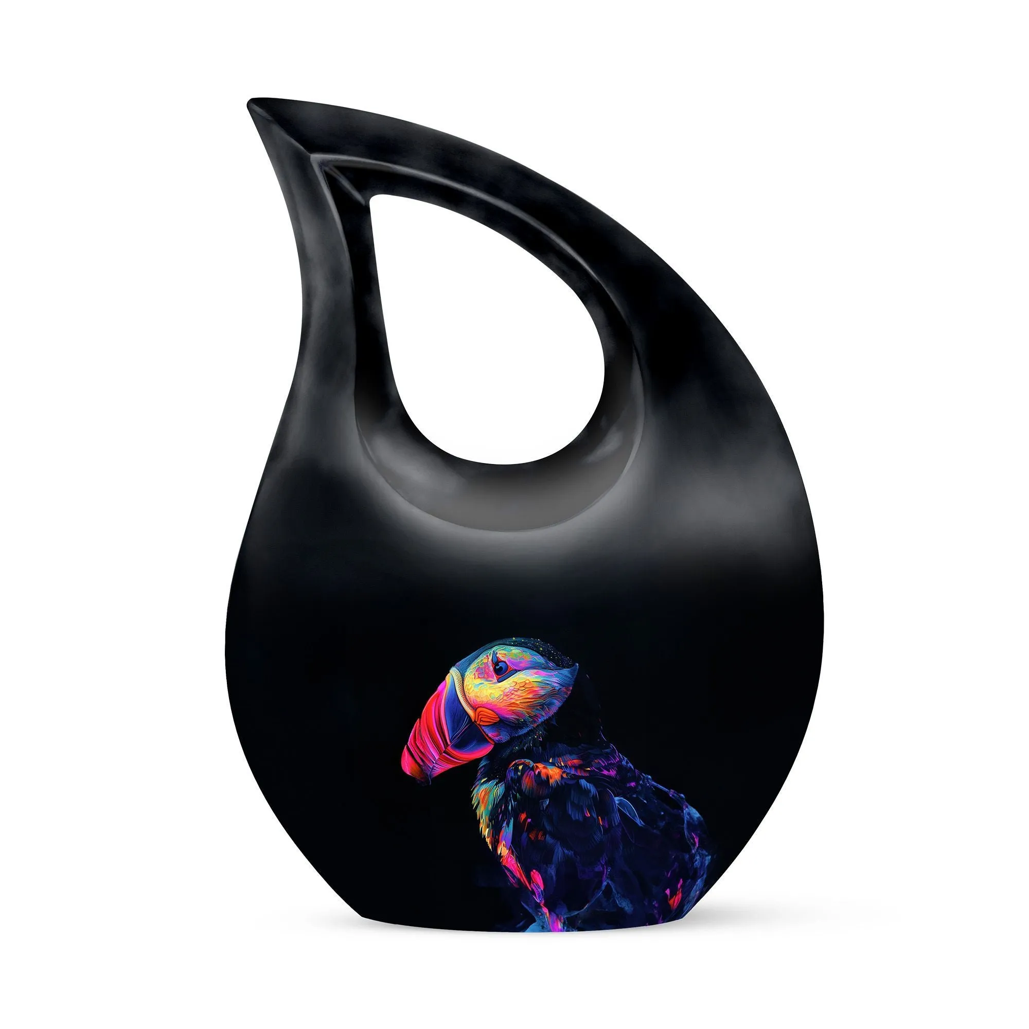 Puffin Bird Urn -Keepsake Cremation Urn For Human Ashes