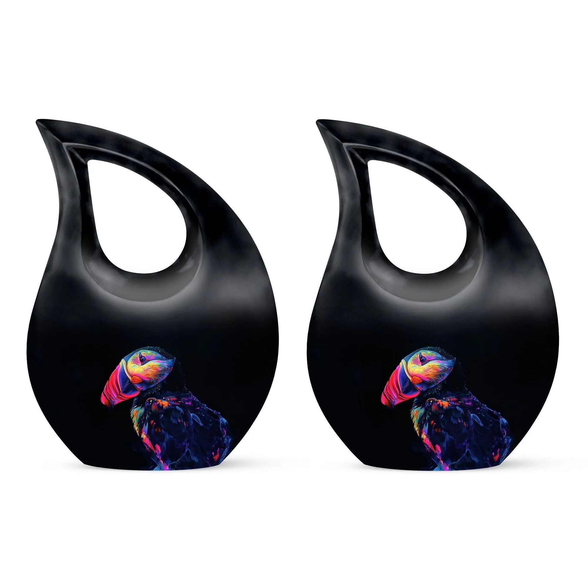 Puffin Bird Urn -Keepsake Cremation Urn For Human Ashes