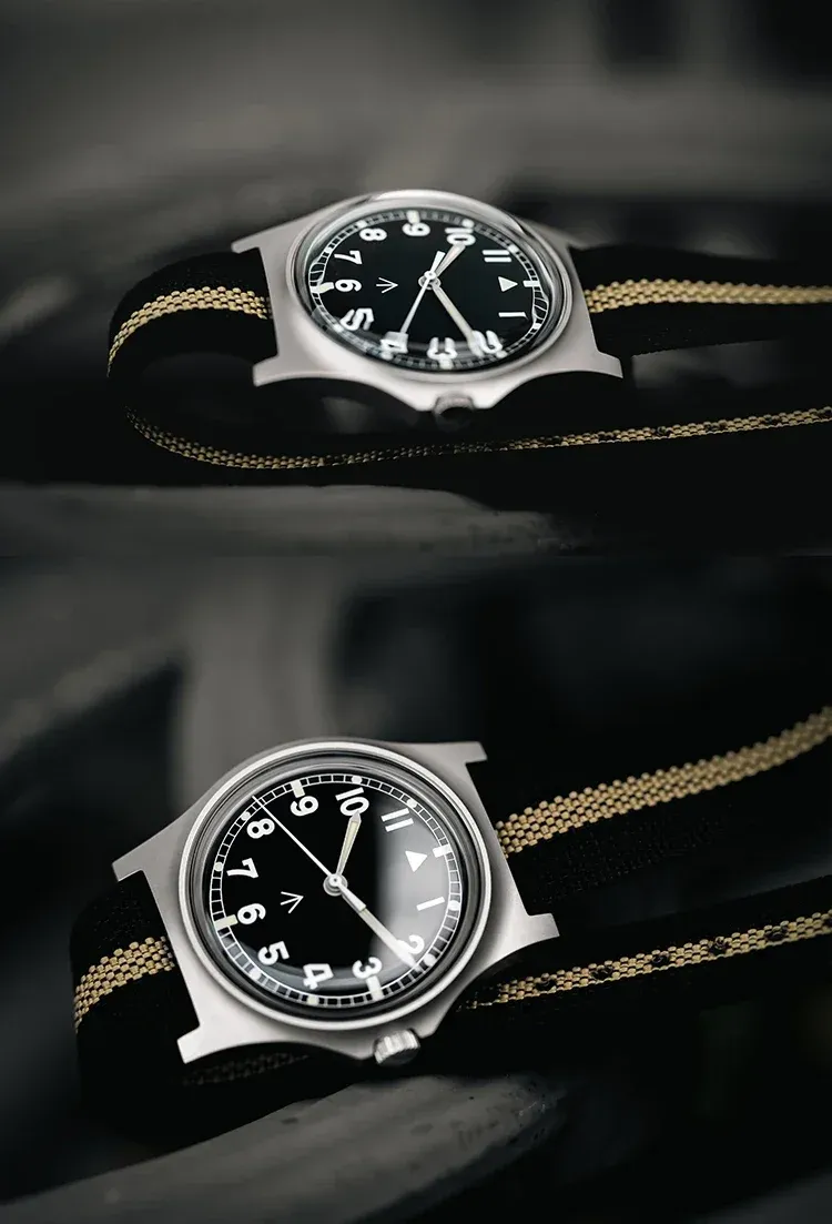Rdunae RA01 G10 Retro Military Filed Quartz Watch