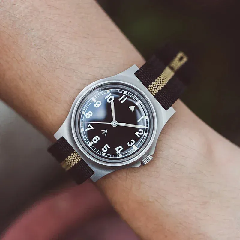 Rdunae RA01 G10 Retro Military Filed Quartz Watch