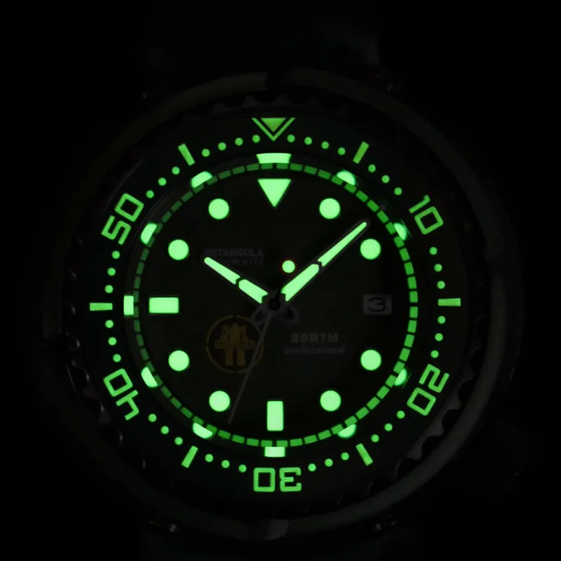 Rdunae Titanium Zaku Tuna Dive Watch
