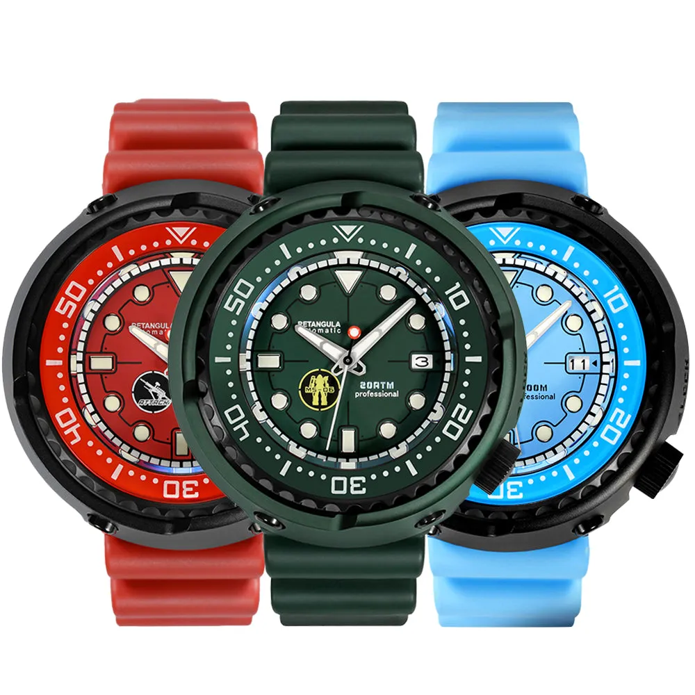 Rdunae Titanium Zaku Tuna Dive Watch