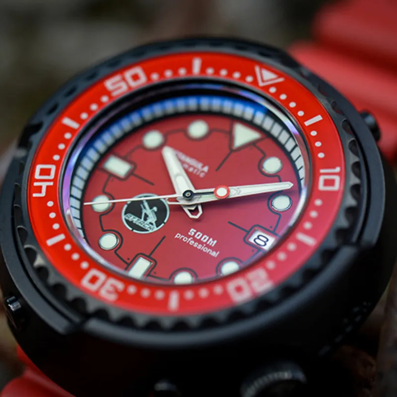 Rdunae Titanium Zaku Tuna Dive Watch