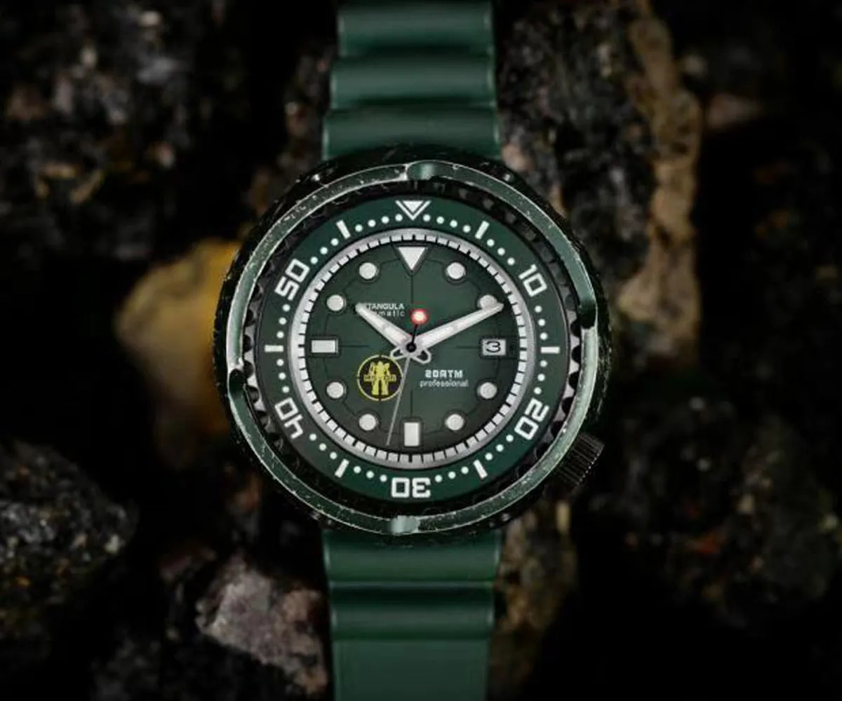Rdunae Titanium Zaku Tuna Dive Watch