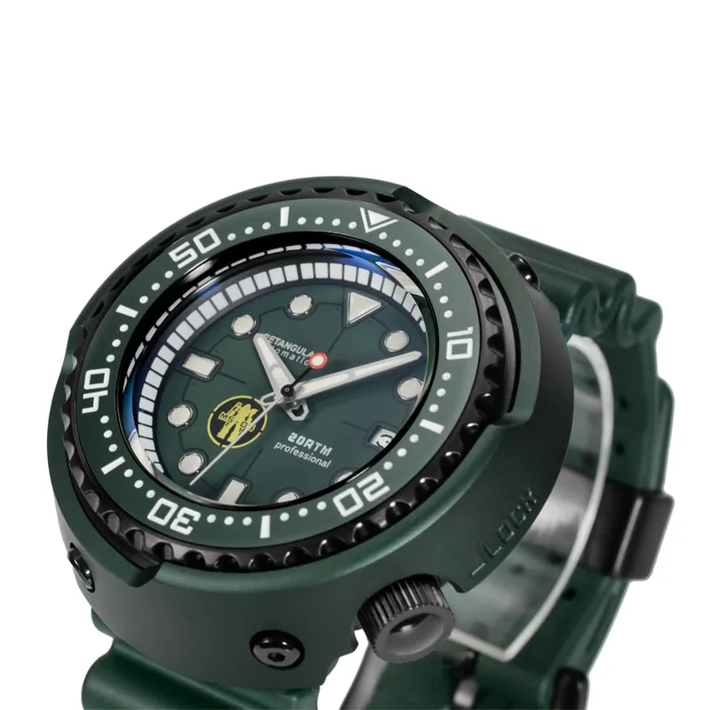 Rdunae Titanium Zaku Tuna Dive Watch