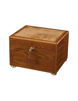 Reflections II - Oak Chest Wood Urn