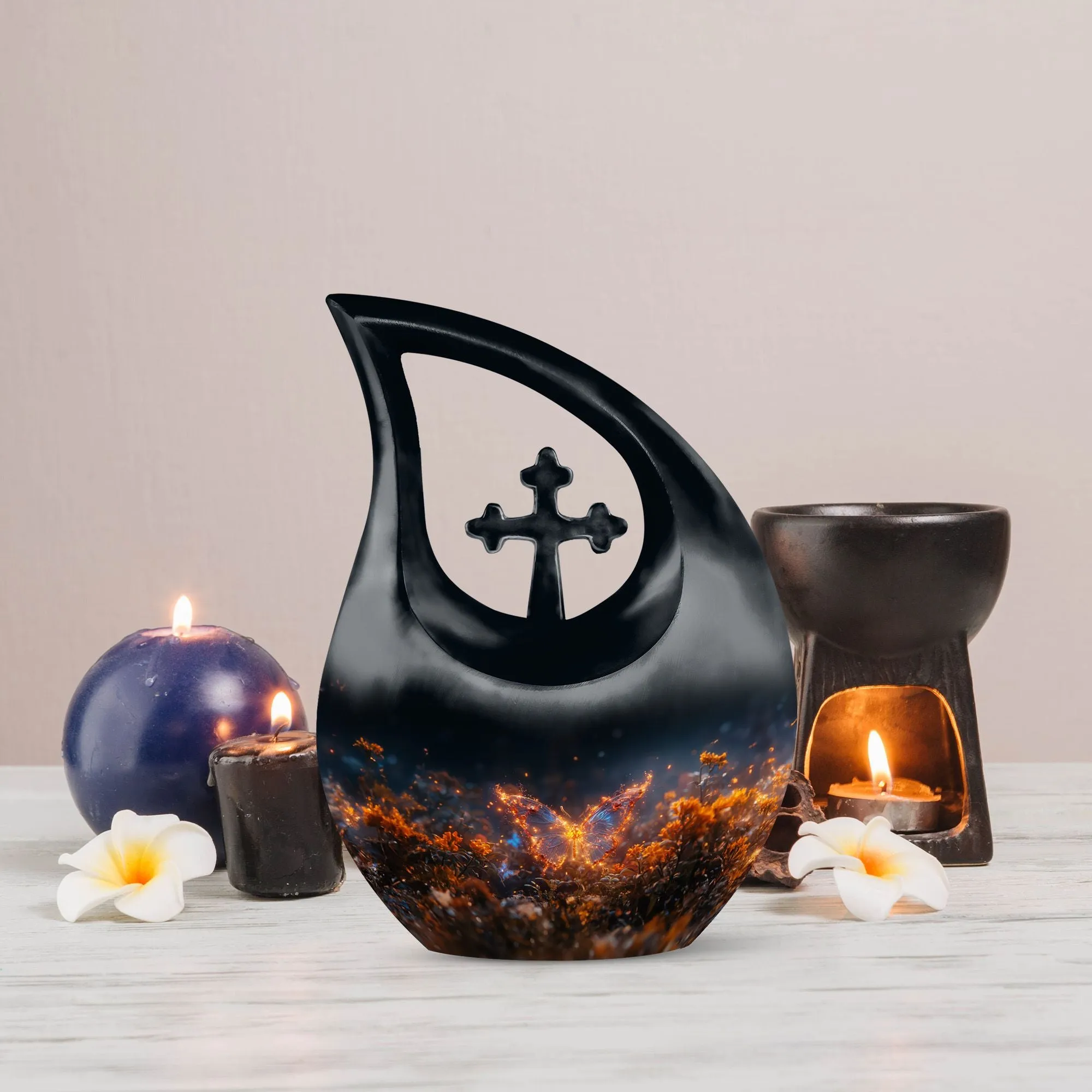 Remembered Light Luminous Firefly Garden Keepsake for Human Ashes