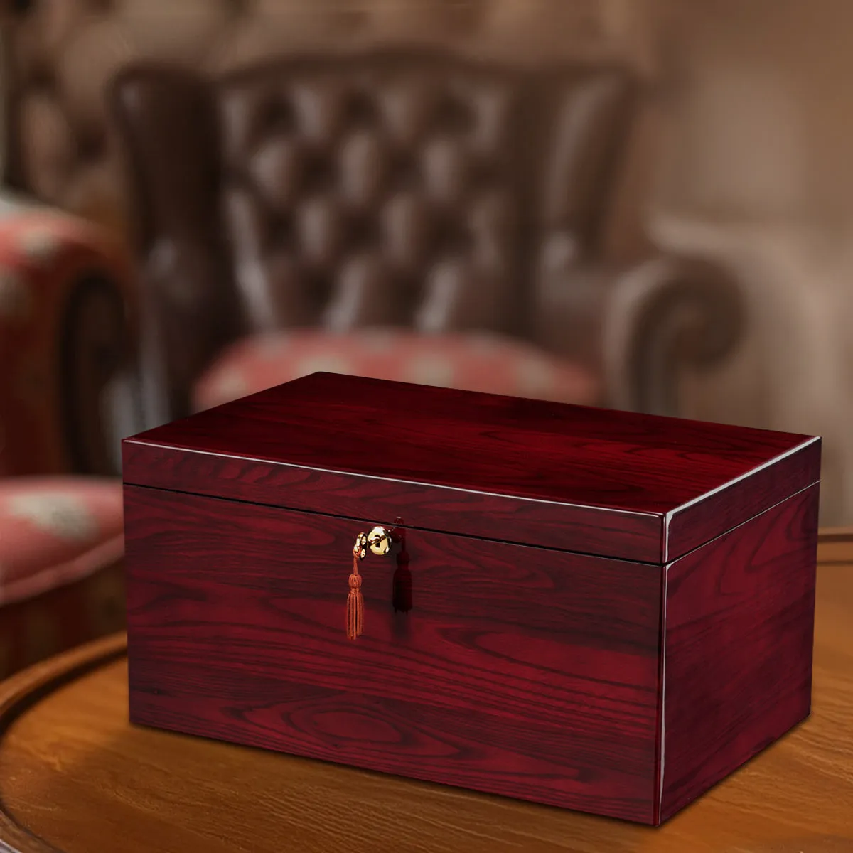 Remembrance Chest Wood Urn
