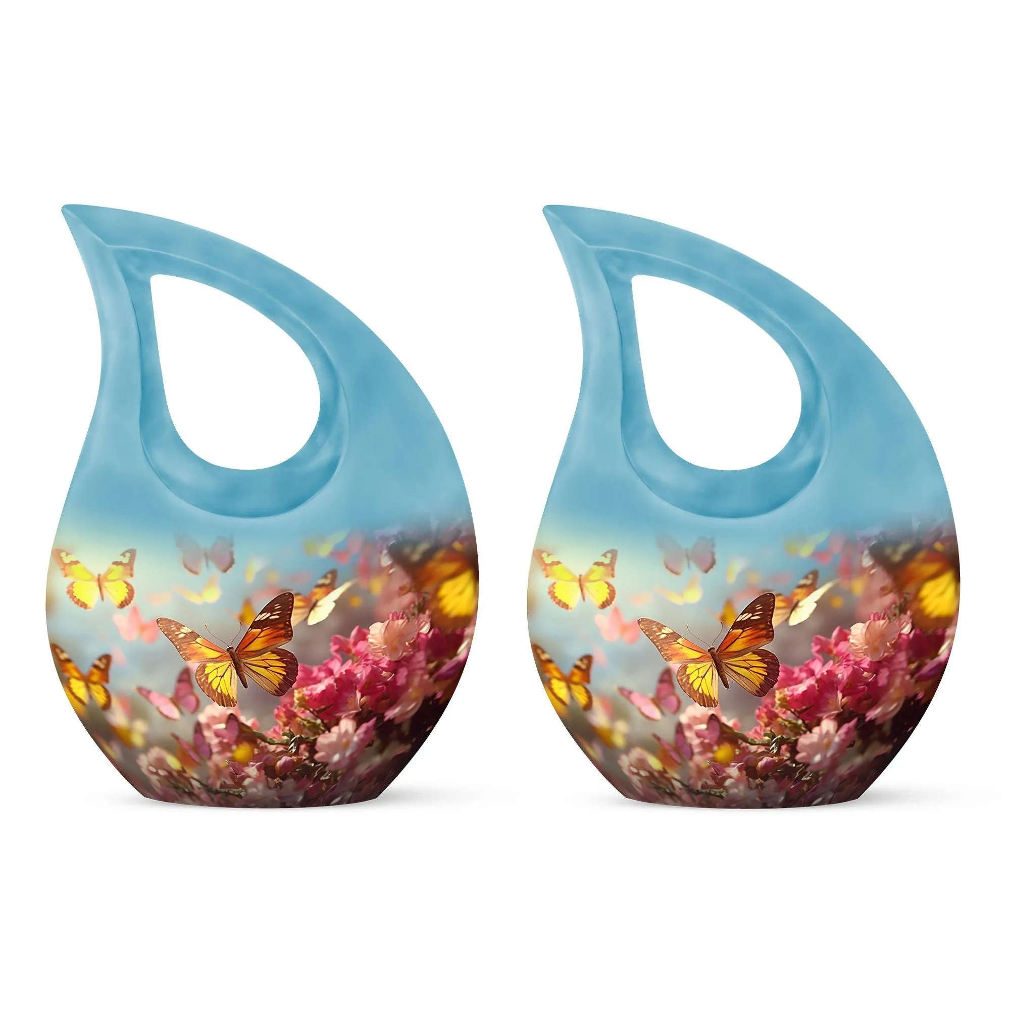 Reverent Remembrance Personalized Butterfly Urn A Tribute to Moms