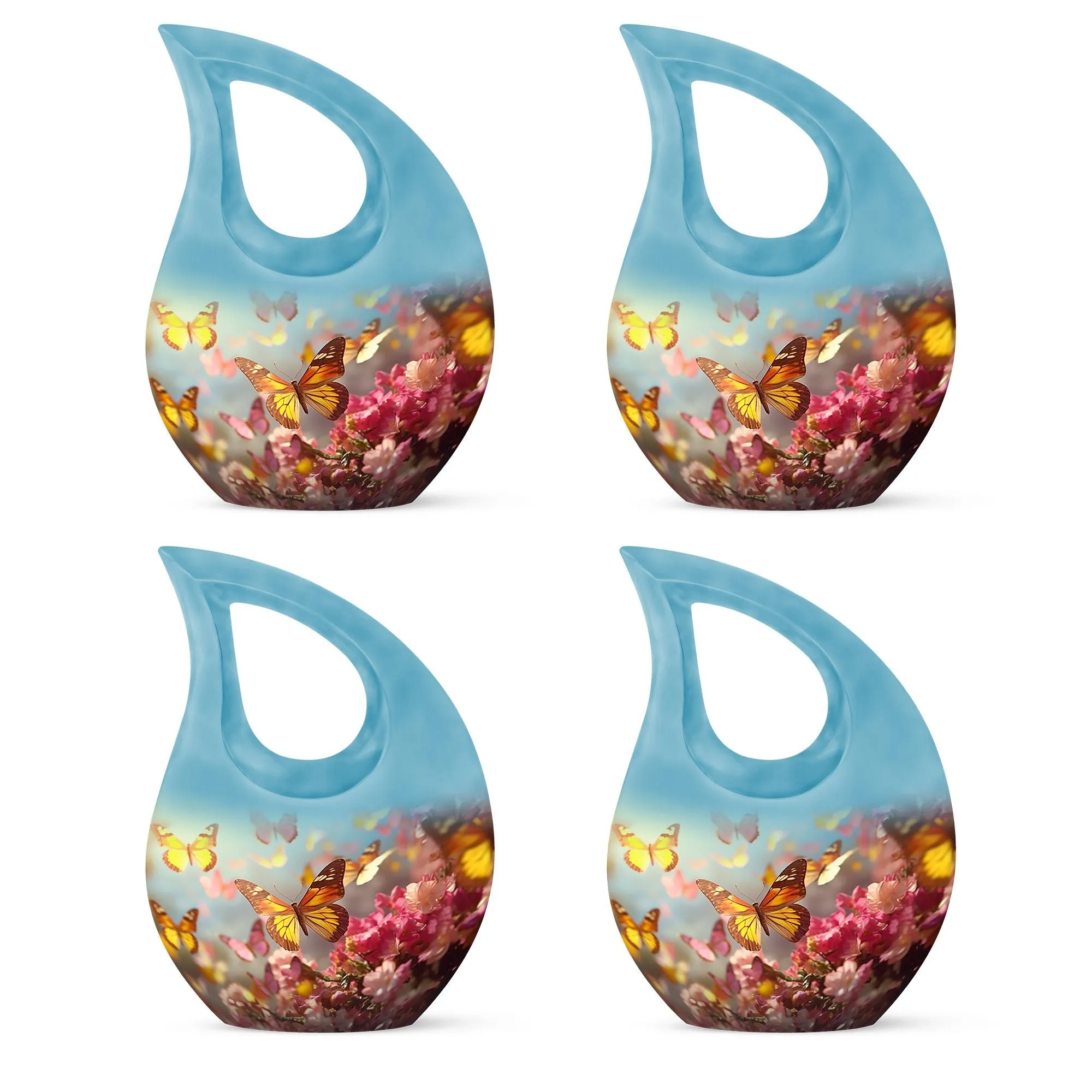 Reverent Remembrance Personalized Butterfly Urn A Tribute to Moms