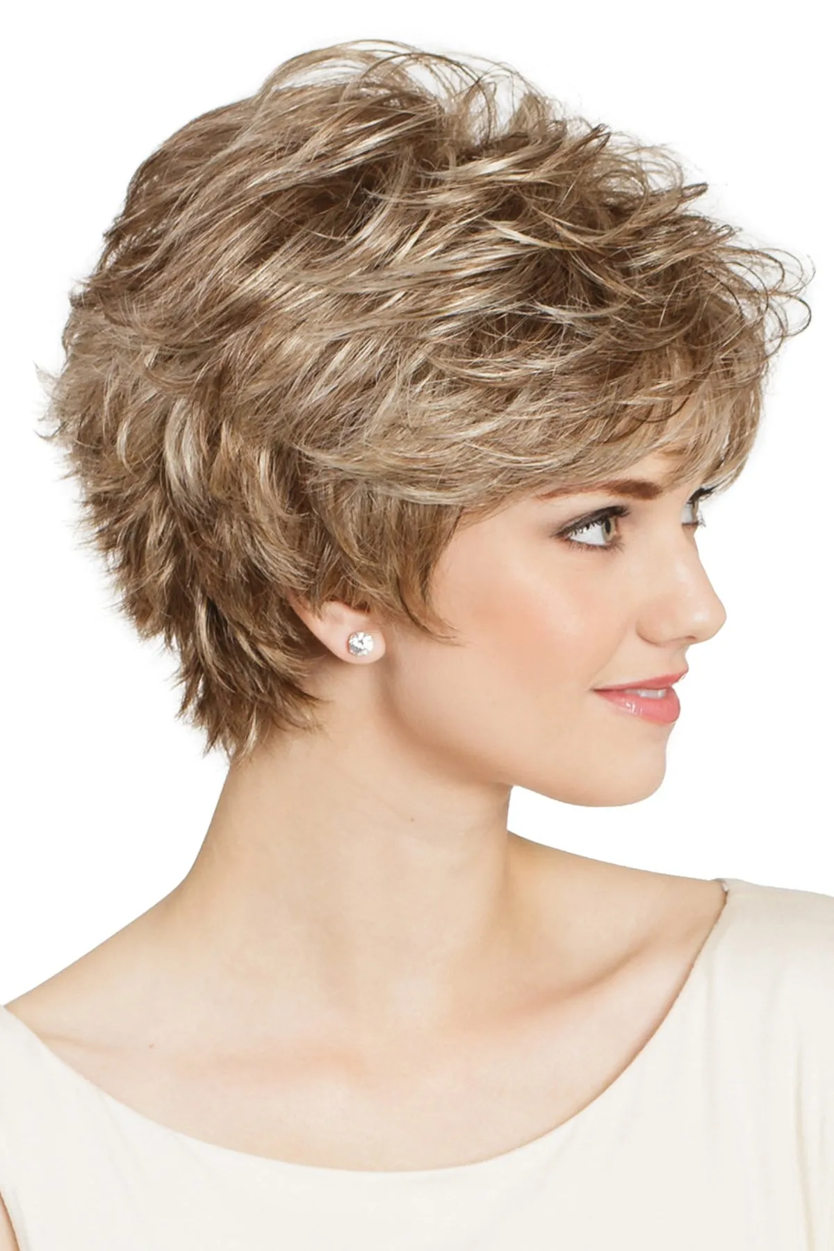 Sale - Tony of Beverly Wigs - Roxy - Color: Dark Auburn