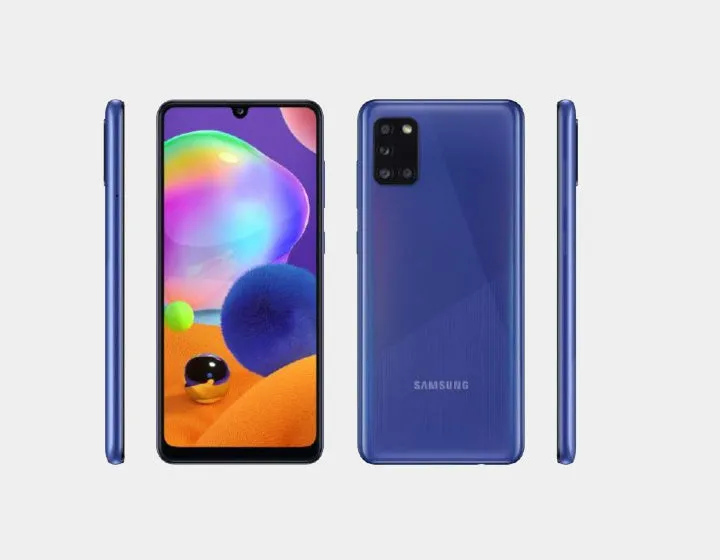 Samsung Galaxy A31 A315G/DS Dual SIM 128GB/4GB Factory Unlocked - Prism Crush Blue